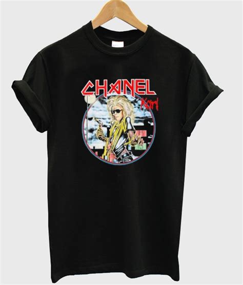 chanel karl t shirt|chanel blouse femme.